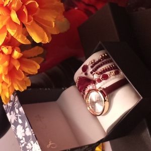 Watch and bracelet set